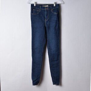 Levi's 720 High Rise Super Skinny Blue Womens Jeans 26